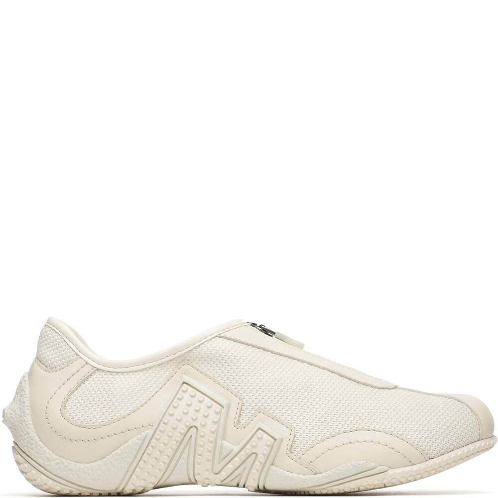 NEW MERRELL women's relay fly zip sneakers in stucco